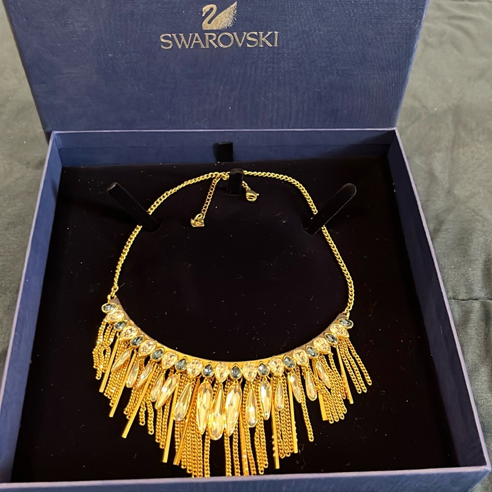 Swarovski statement necklace